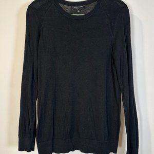Banana Republic - Black Silk Cotton Sweater - M